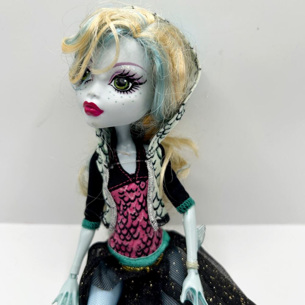 Monster High Lagoona Blue Doll First Wave Original 2010 As Shown Y2K 2000s EUC